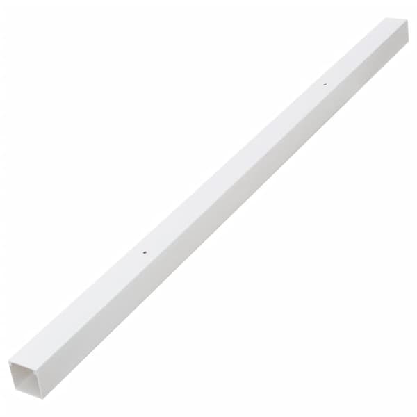 vidaXL Elinstallationsrör, 40x40 mm, 30 m, PVC