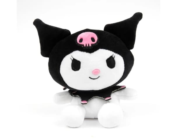 Hello Kitty Kuromi - sort plys 32 cm