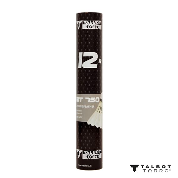 Badmintonbollar TALBOT TORRO Hit 750 12 st.