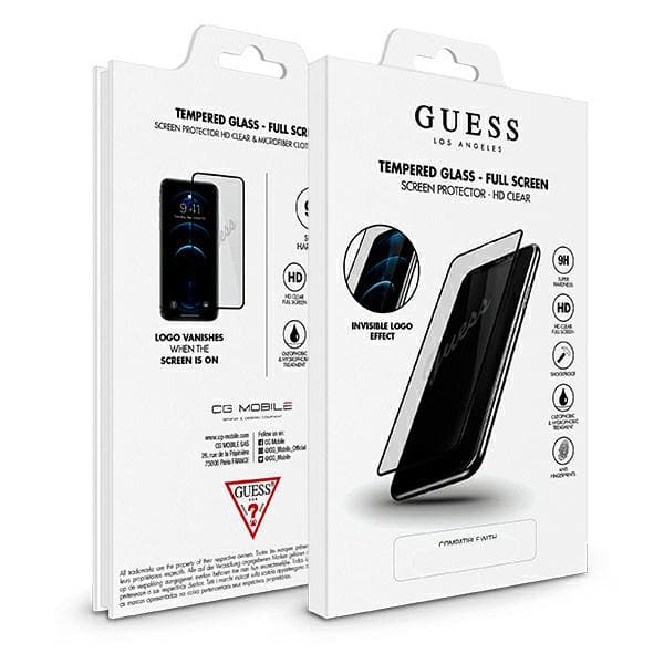 Guess Vintage Magic Logo Hærdet Glas til iPhone 12 mini