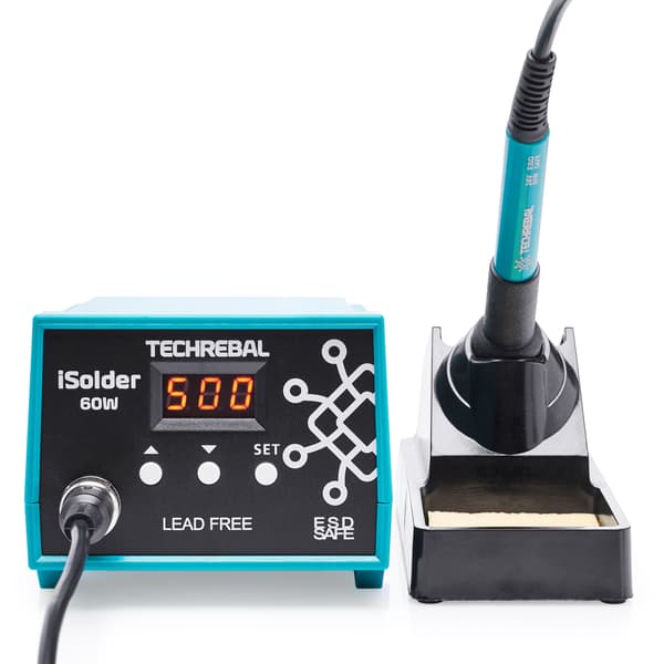 TECHREBAL 936-spids loddestation med et stort loddesæt MAX PACK KIT-2022-4
