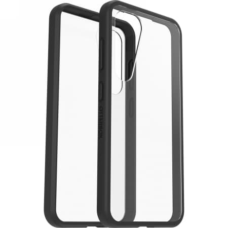 OtterBox React - beskyttelsesetui til Samsung Galaxy S23 Plus 5G (klar sort) [P]