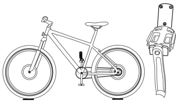 BIKEST vægcykelophæng