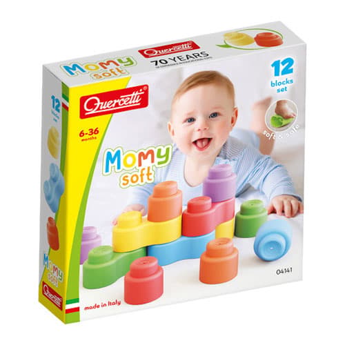 Quercetti. Momy pehmeät palapelit 12 palaa