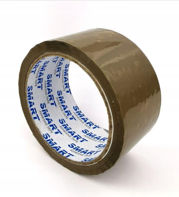 Smart tape brun bredde 48 mm længde 60 m 12 stk. 12x