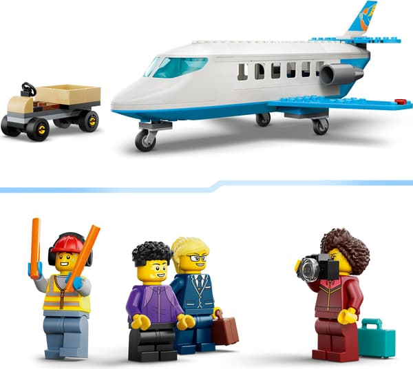 LEGO City Passagerarflygplan 118-delars set (60492)
