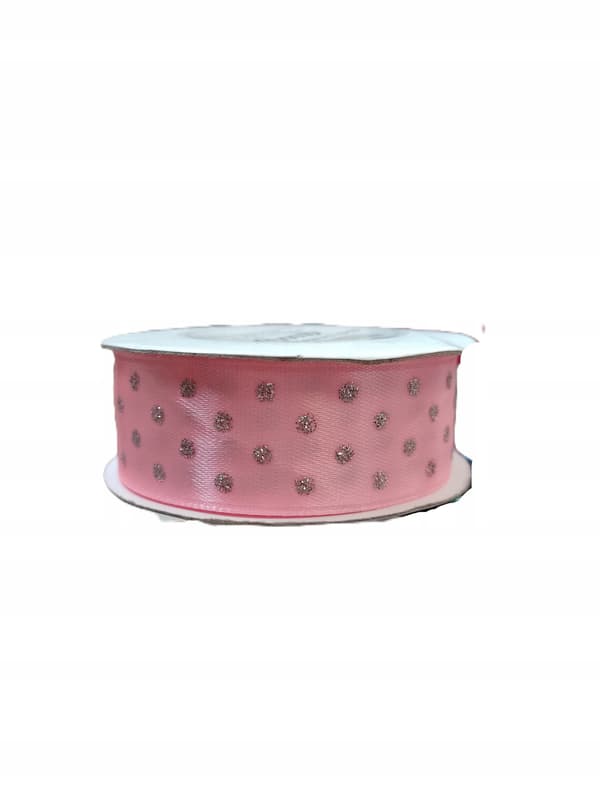 Satinband 9 mx 2,5 cm rosa