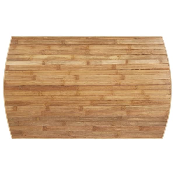 vidaXL Puutarhapöytä, 90x55x37 cm, Bambu
