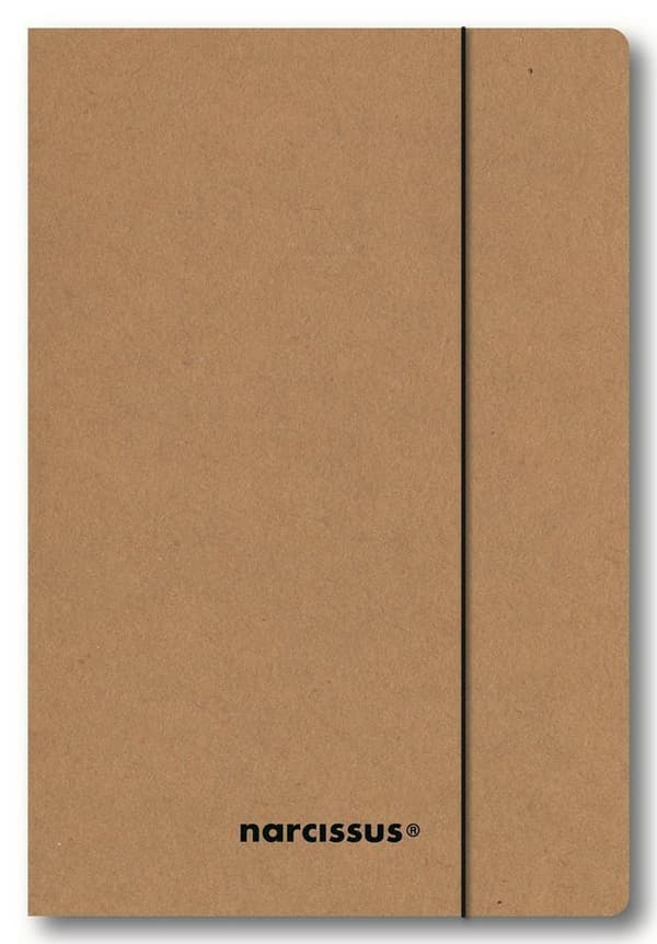 A4-mappe med Eco Kraft-elastik