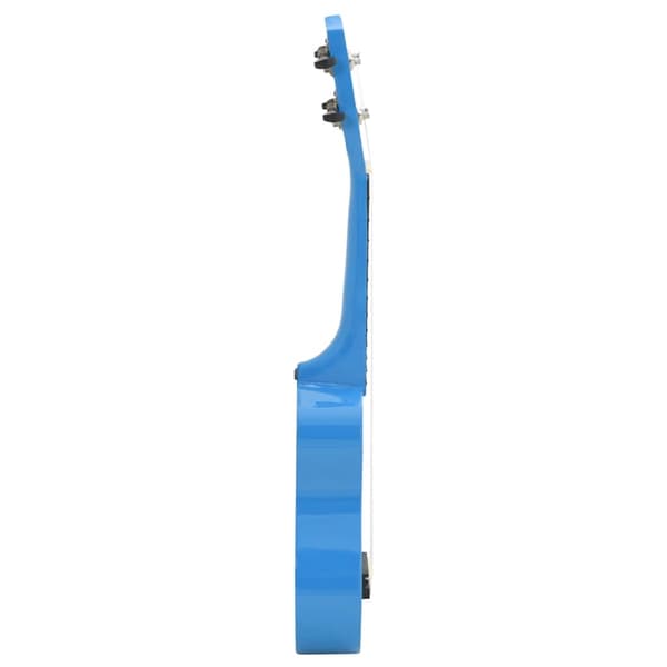 vidaXL Sopranukulele med etui til børn, blå, 23"