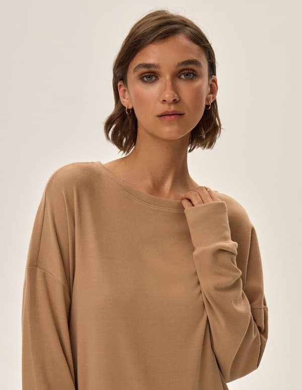 Joyland sweatshirt - beige M