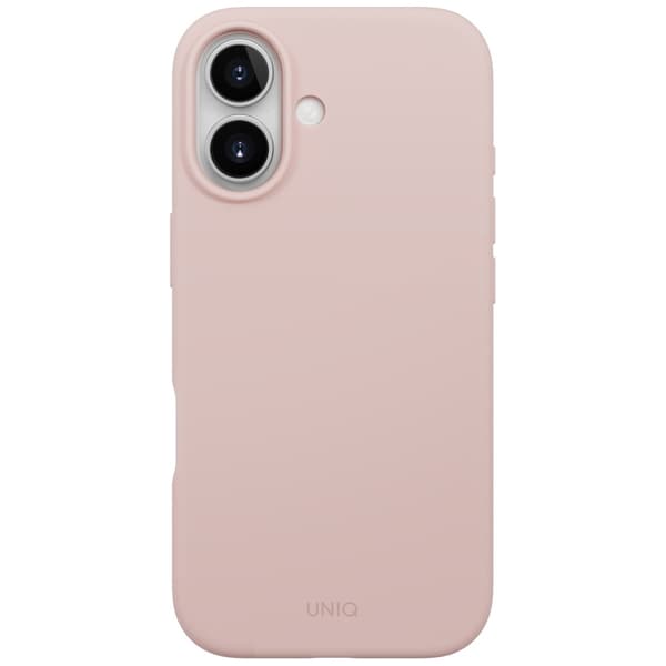 UNIQ Lino MagSafe-etui til iPhone 17, lyserød