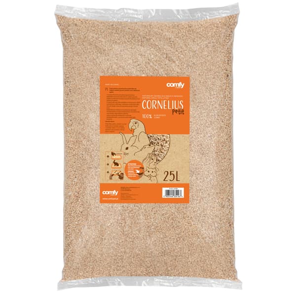 Comfy Cornelius Petit 25l - majsstrøelse