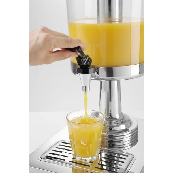 Iskølet juice- og drikkevaredispenser 8L - Hendi 425299