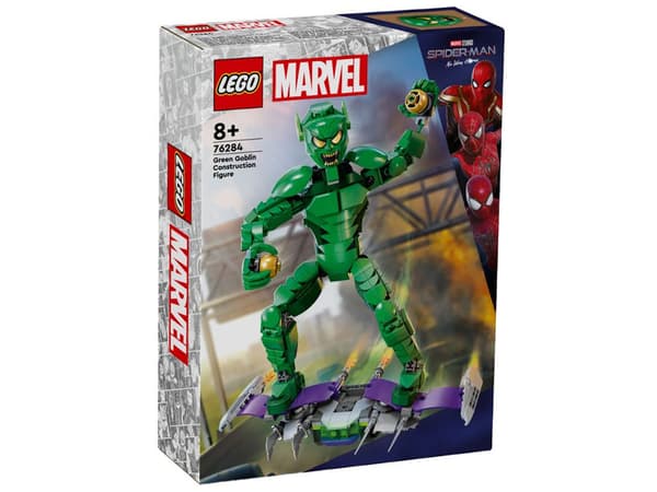 Lego 76284 Superhelte. Grøn Goblin-figur.