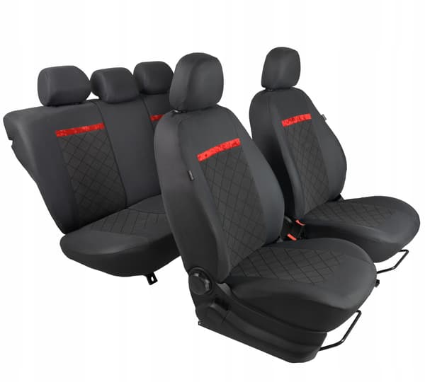 EXPERT-LINE bilsätesöverdragsset VW GOLF 5 6 7