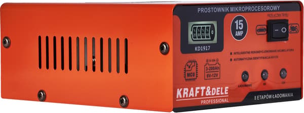 Mikroprosessori tasasuuntaaja 15A 6/12V KD1917
