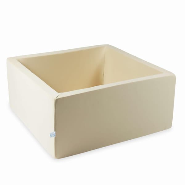 Tør pool 90x90x40 beige uden bolde