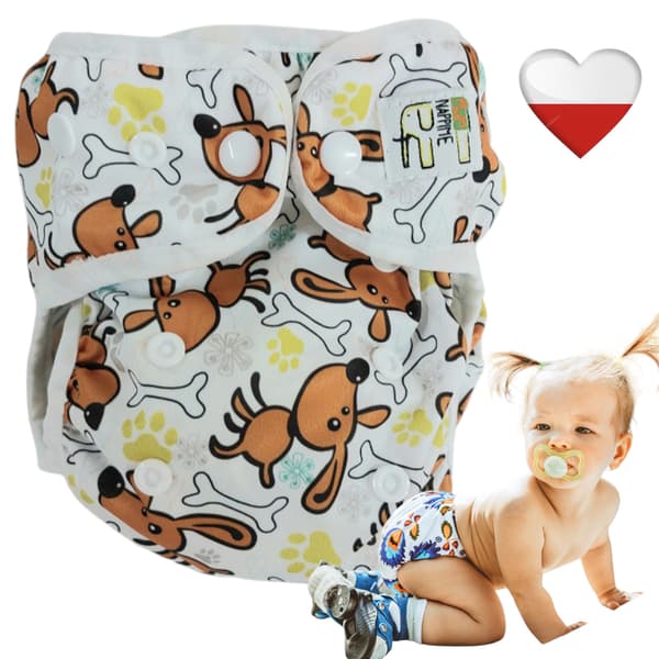 NappiMe PUL DOGS Vaskbare bleer til hunde