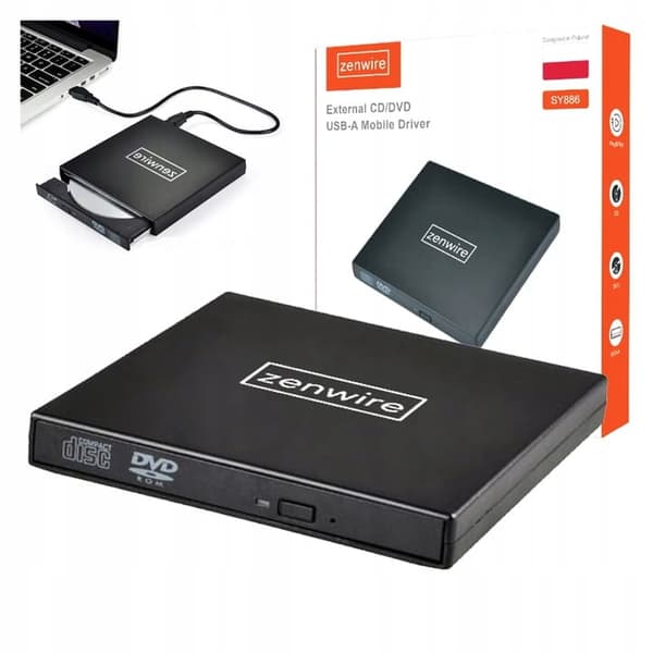 Extern CD-R/DVD-RW-enhet SY886