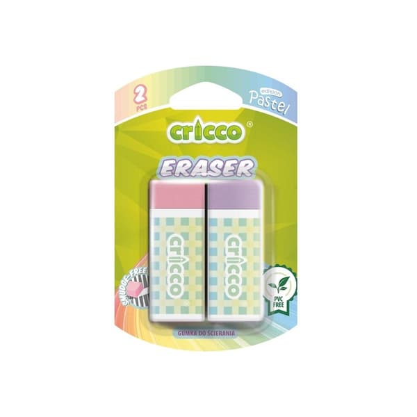 Farveblyantviskelæder 2 stk. CRICCO