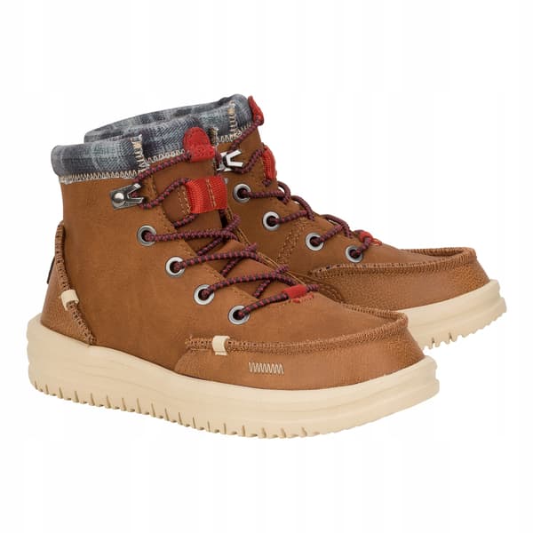 Hey Dude Bradley Y Classic sko i cognac størrelse 33