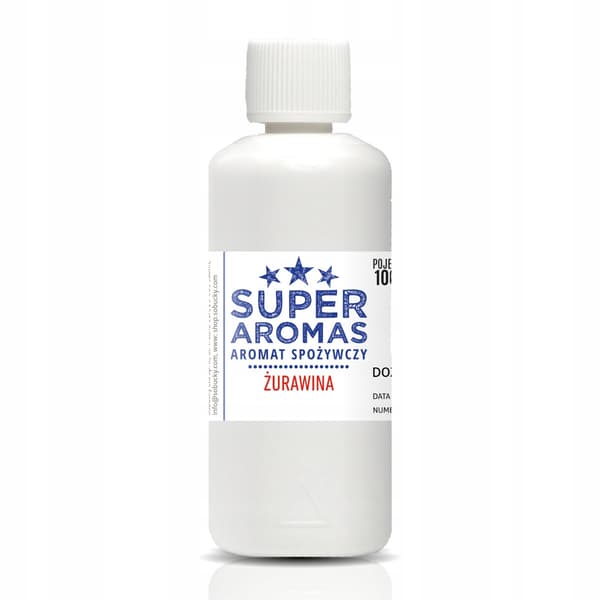 Superaromer Tranbärssmak 100 ml