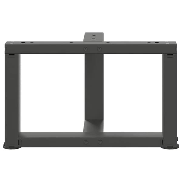 vidaXL Soffbordsben, 2 st., Antracit, 40x25x(30-31) cm
