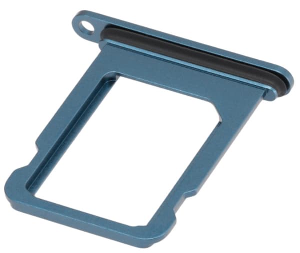 SIM-korthållare för iPhone 13 Mini, blå