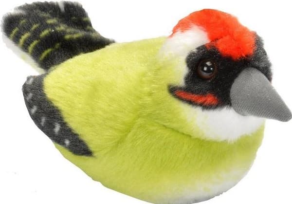 Grøn spætte maskot
