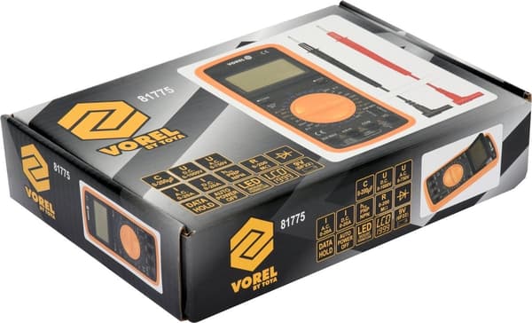 Monitoiminen digitaalinen mittari 81775 VOREL