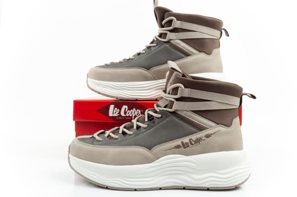 Lee Cooper Syntet/Textil Brun/Grå [LCJ-25-47-3989L] år 37
