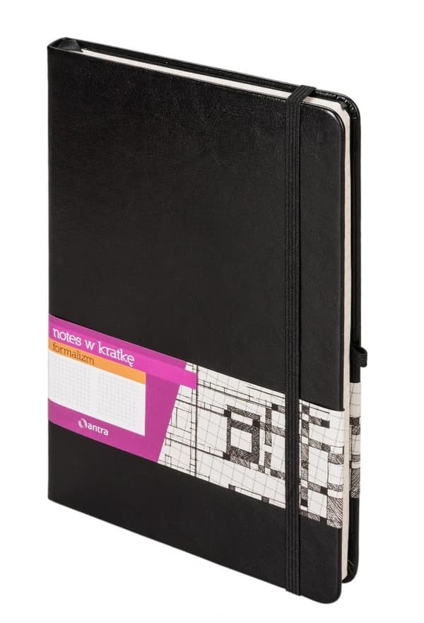 Notesbog A5 gitter Formalisme sort