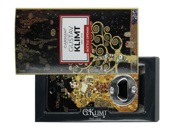 Carmani, flaskeåbner - Gustav Klimt/Adele Bloch-Bauer