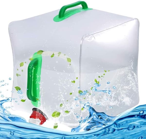 Dunk, foldbar tank med håndtag, 10 l