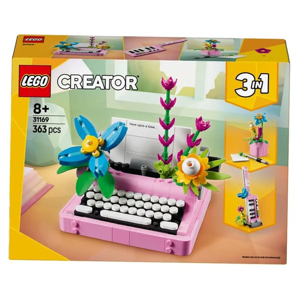 Lego Creator 31169. Blomsterskrivemaskine