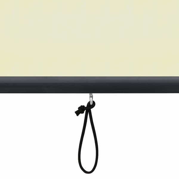 vidaXL Rullgardin, 80x250 cm, Creme