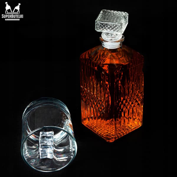 Sæt - 5x 500 ml karaffel med glasprop