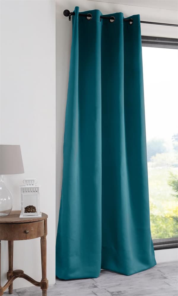 Notte gardin 135x250 blå mørklægning