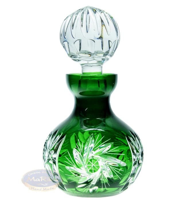 Smaragdkristallkaraff 175 ml olivkvarn