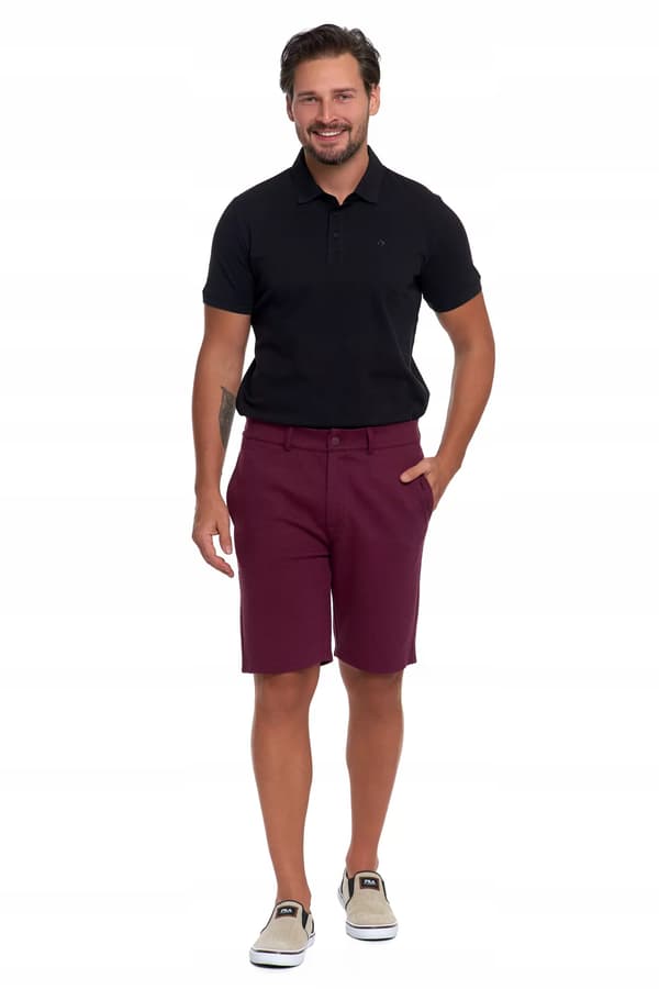 Herrshorts med blixtlåsfickor Elegant sommar MORAJ XXL BRUN