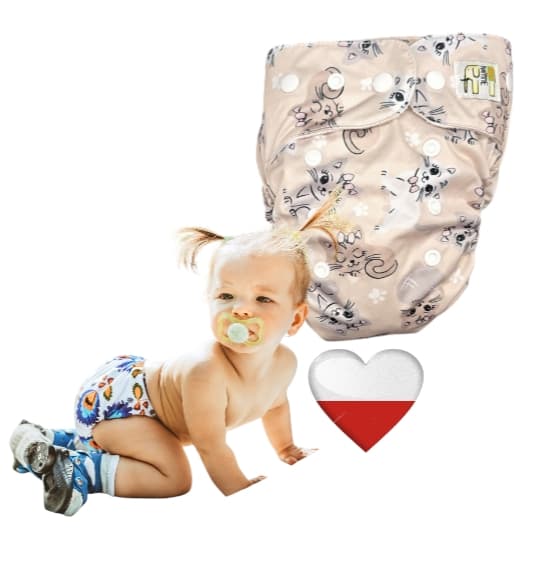 MINI LOMME BAMBUSKATTE Vaskbare bleer, NappiMe-bleer