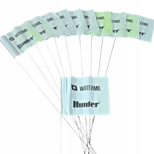 Sprinklermarkeringsflag 10 stk., Hunter/Watermil