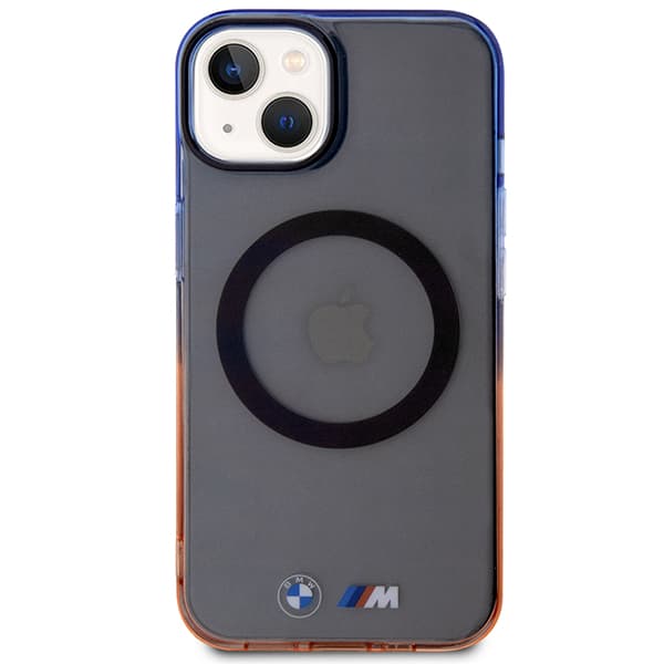 BMW Gradient Bumper MagSafe-skal till iPhone 14 Plus, grått