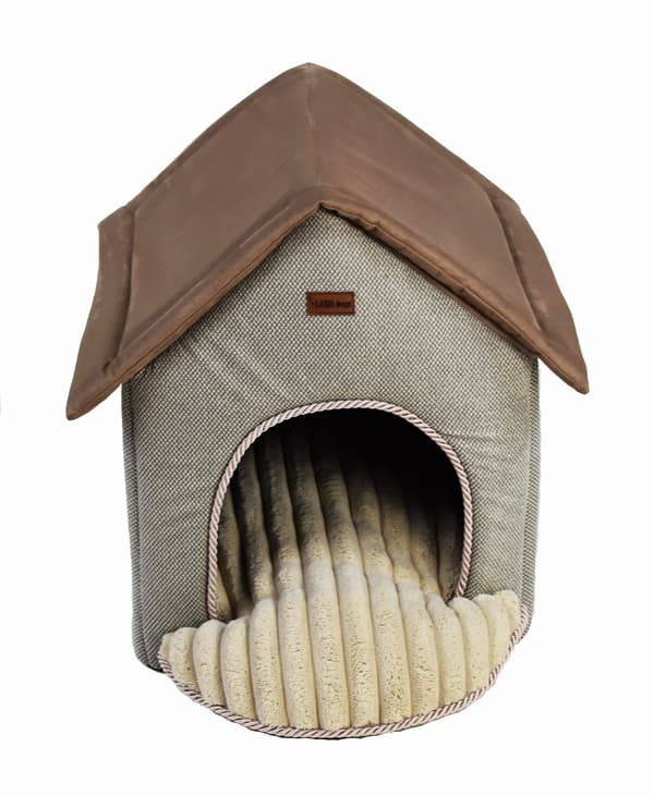 STELLA hundehus beige