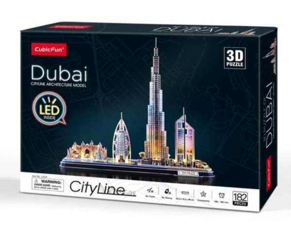 Dubai LED 3D-puslespil