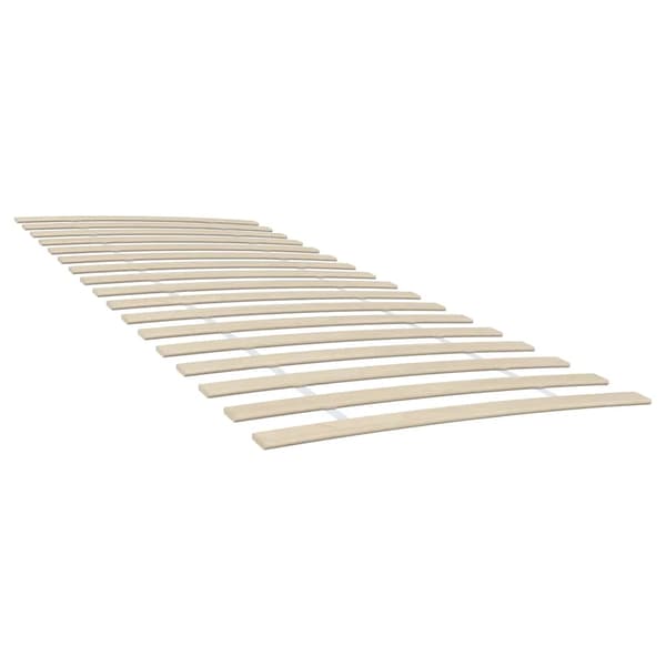 vidaXL sengestel, 2-delt, 34 lameller, 100x200 cm