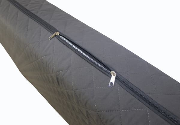 VÄCKT MADRASSÖVERDRAG MÖRKGRÅ 200x220x24