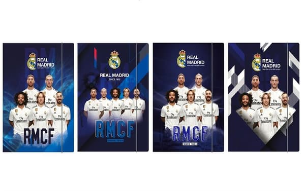 Real Madrid 5 ASTRA A4 elastisk mappe