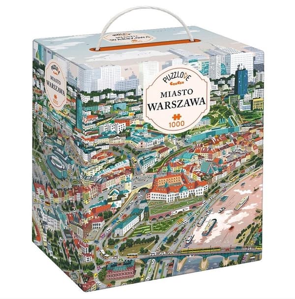 Puzzlove CzuCzu Warszawa 1000 bitars pussel